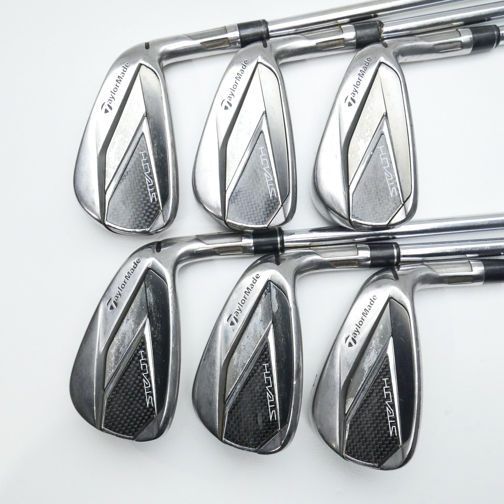 Used TaylorMade Stealth Iron Set / 5 - PW / Regular Flex