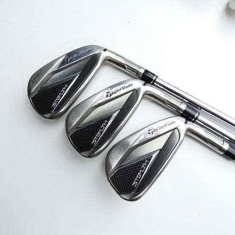 Used TaylorMade Stealth Iron Set / 5 - PW / Stiff Flex