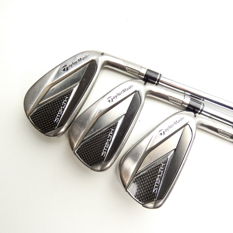 Used TaylorMade Stealth Iron Set / 5 - PW / Stiff Flex