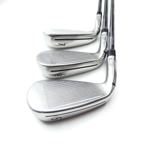 Used TaylorMade Stealth Iron Set / 5 - PW / Stiff Flex