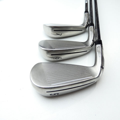Used TaylorMade Stealth Iron Set / 5 - PW / Stiff Flex
