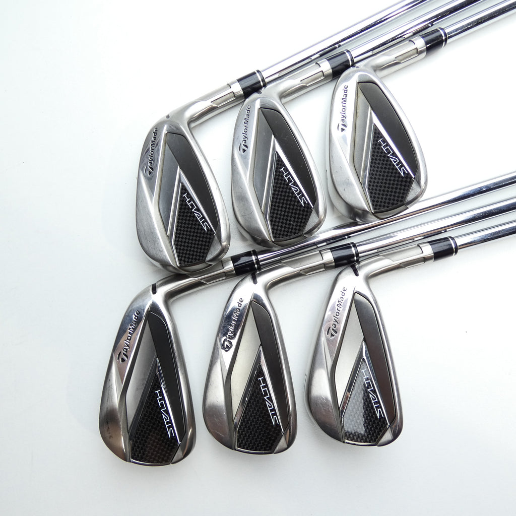 Used TaylorMade Stealth Iron Set / 5 - PW / Stiff Flex