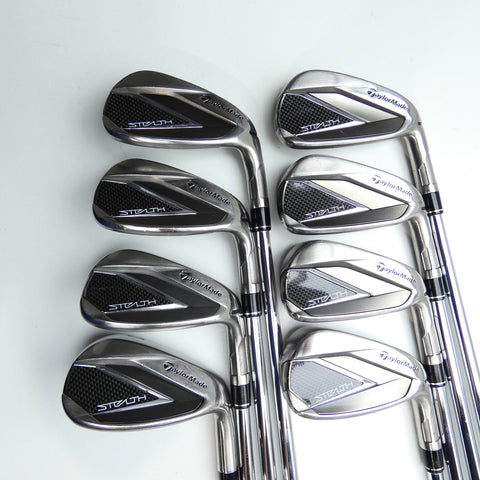 Used TaylorMade Stealth Iron Set / 5 - SW + AW / Regular Flex