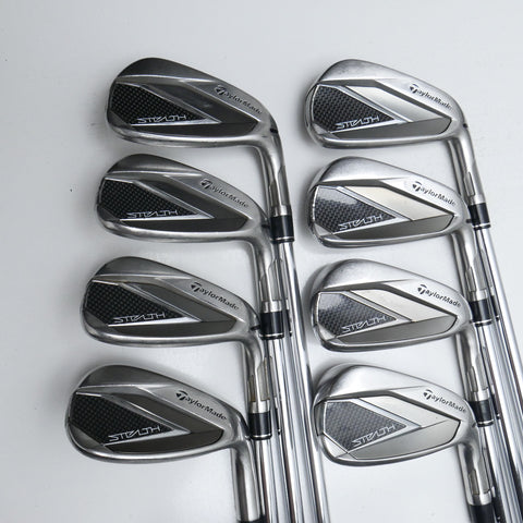 Used TaylorMade Stealth Iron Set / 5 - SW + AW / Regular Flex