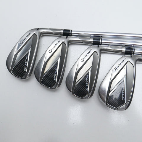 Used TaylorMade Stealth Iron Set / 5 - SW + AW / Regular Flex