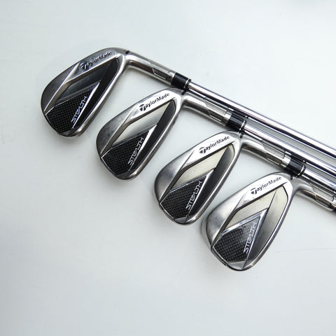 Used TaylorMade Stealth Iron Set / 5 - SW + AW / Regular Flex
