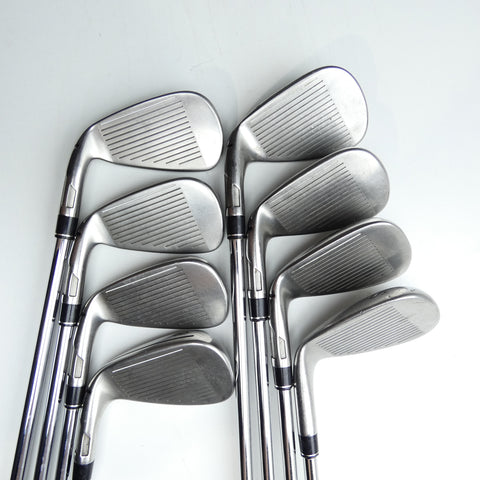 Used TaylorMade Stealth Iron Set / 5 - SW + AW / Regular Flex