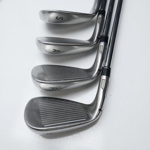 Used TaylorMade Stealth Iron Set / 5 - SW + AW / Regular Flex