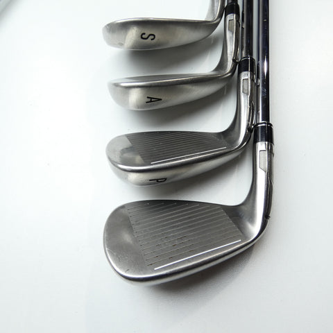 Used TaylorMade Stealth Iron Set / 5 - SW + AW / Regular Flex