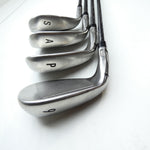 Used TaylorMade Stealth Iron Set / 5 - SW + AW / Regular Flex
