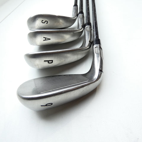 Used TaylorMade Stealth Iron Set / 5 - SW + AW / Regular Flex