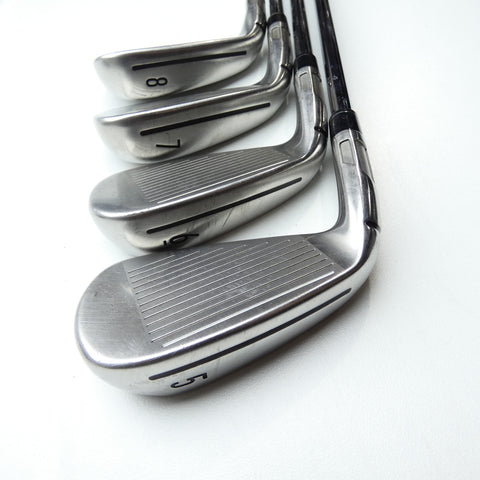Used TaylorMade Stealth Iron Set / 5 - SW + AW / Regular Flex