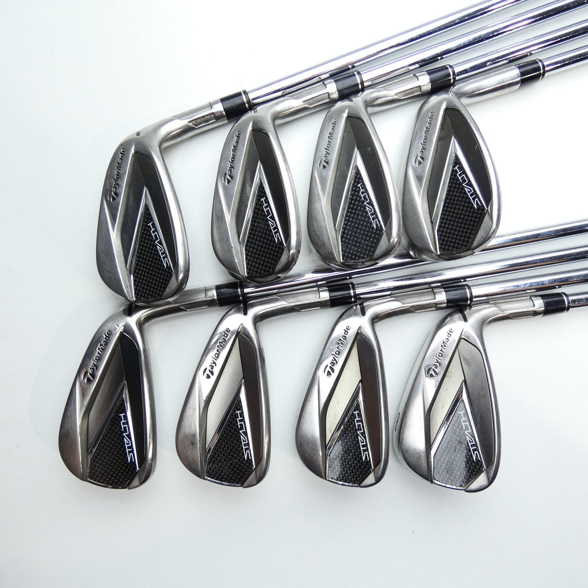 Used TaylorMade Stealth Iron Set / 5 - SW + AW / Regular Flex