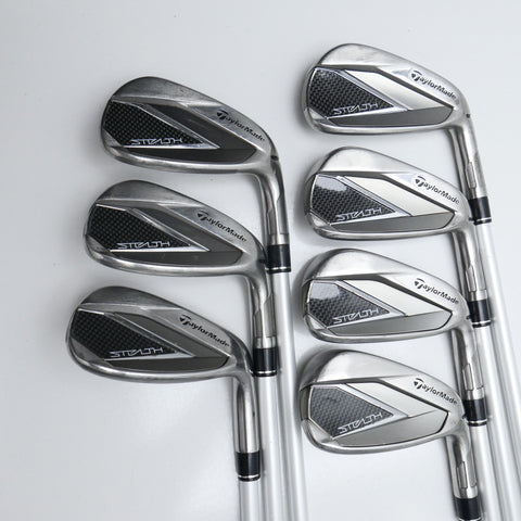 Used TaylorMade Stealth Iron Set / 5 - SW / Ladies Flex