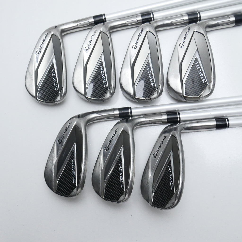 Used TaylorMade Stealth Iron Set / 5 - SW / Ladies Flex