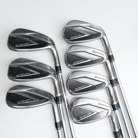 Used TaylorMade Stealth Iron Set / 5 - SW / Regular Flex