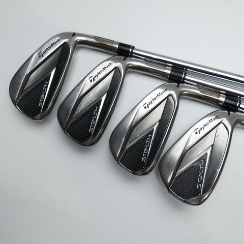 Used TaylorMade Stealth Iron Set / 5 - SW / Regular Flex