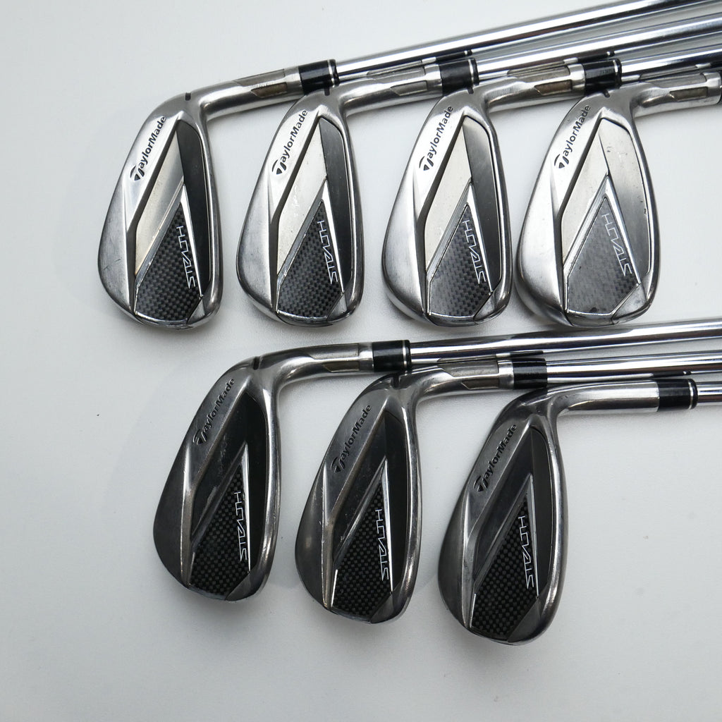 Used TaylorMade Stealth Iron Set / 5 - SW / Regular Flex