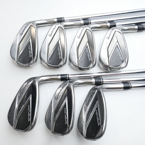 Used TaylorMade Stealth Iron Set / 5 - SW / Regular Flex