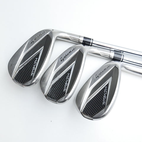 Used TaylorMade Stealth Iron Set / 5 - SW / Stiff Flex