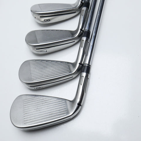 Used TaylorMade Stealth Iron Set / 5 - SW / Stiff Flex