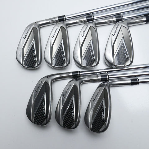 Used TaylorMade Stealth Iron Set / 5 - SW / Stiff Flex