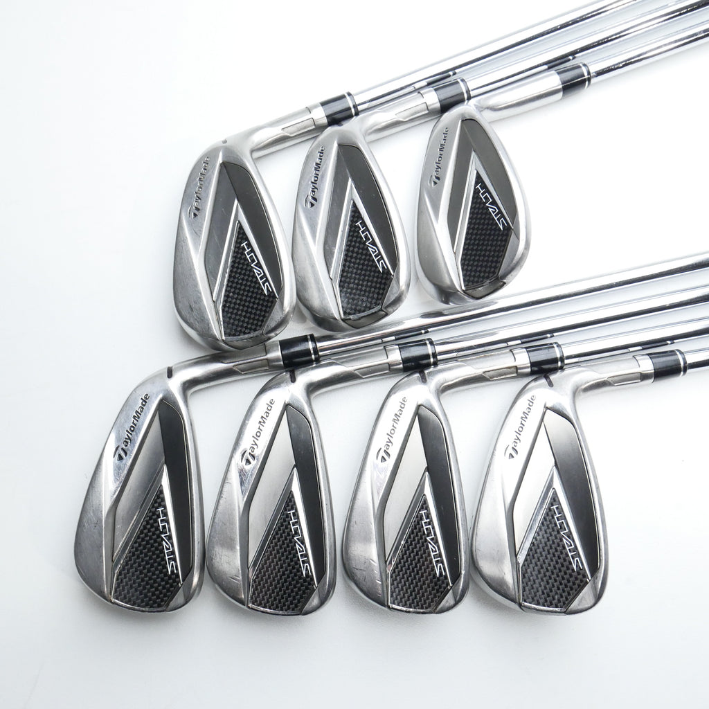 Used TaylorMade Stealth Iron Set / 5 - SW / Stiff Flex