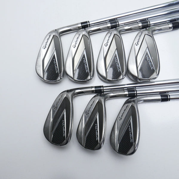 Used TaylorMade Stealth Iron Set / 5 - SW / Stiff Flex
