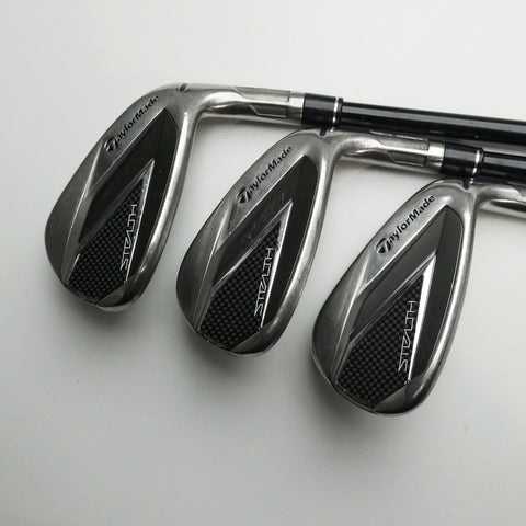 Used TaylorMade Stealth Iron Set / 6 - PW + AW / A Flex