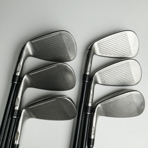 Used TaylorMade Stealth Iron Set / 6 - PW + AW / A Flex