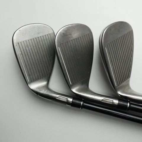 Used TaylorMade Stealth Iron Set / 6 - PW + AW / A Flex