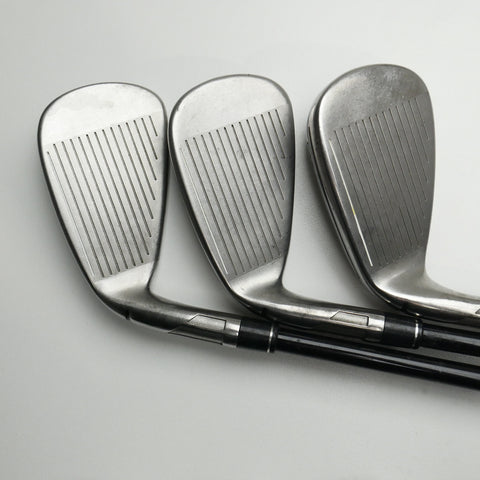 Used TaylorMade Stealth Iron Set / 6 - PW + AW / A Flex