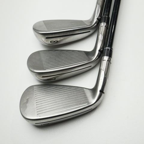 Used TaylorMade Stealth Iron Set / 6 - PW + AW / A Flex