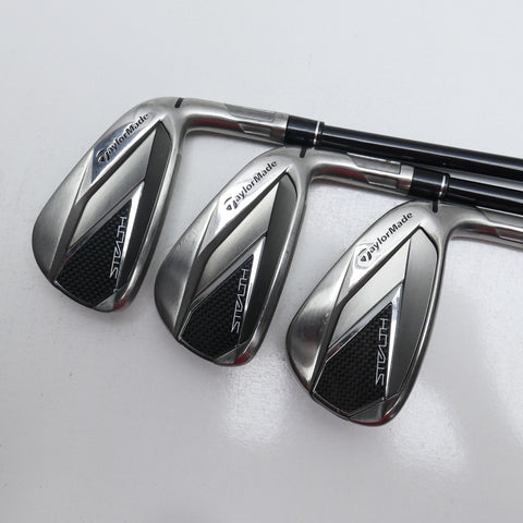 Used TaylorMade Stealth Iron Set / 6 - PW + AW / Regular Flex