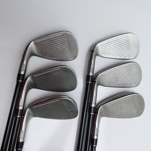 Used TaylorMade Stealth Iron Set / 6 - PW + AW / Regular Flex