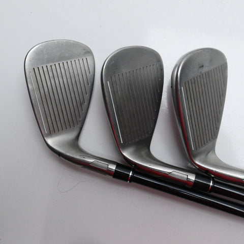 Used TaylorMade Stealth Iron Set / 6 - PW + AW / Regular Flex