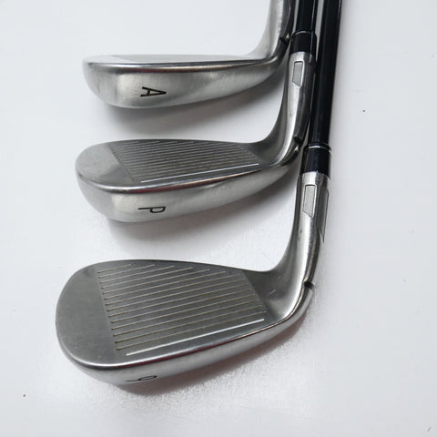 Used TaylorMade Stealth Iron Set / 6 - PW + AW / Regular Flex