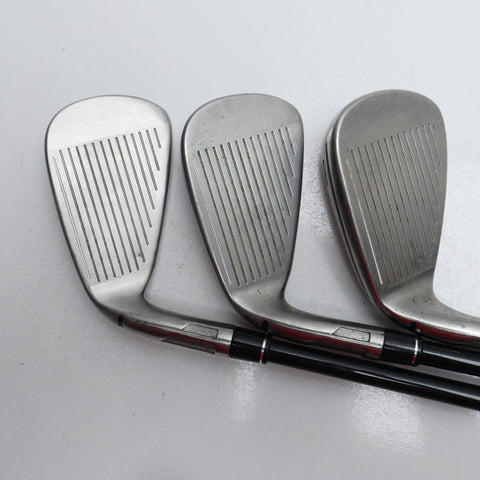 Used TaylorMade Stealth Iron Set / 6 - PW + AW / Regular Flex