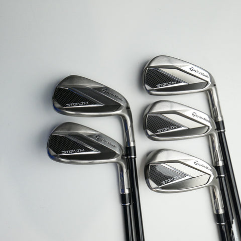 Used TaylorMade Stealth Iron Set / 6 - PW / Regular Flex