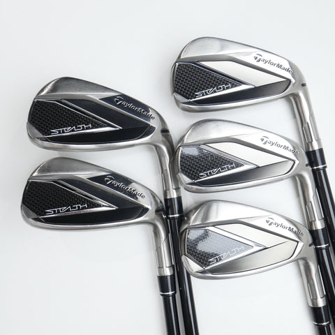 Used TaylorMade Stealth Iron Set / 6 - PW / Regular Flex