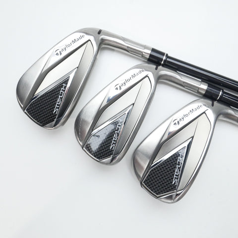 Used TaylorMade Stealth Iron Set / 6 - PW / Regular Flex
