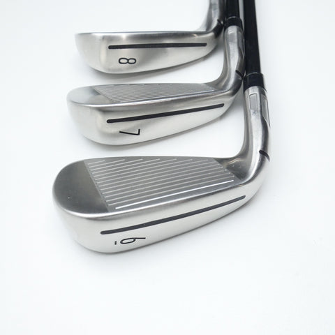 Used TaylorMade Stealth Iron Set / 6 - PW / Regular Flex