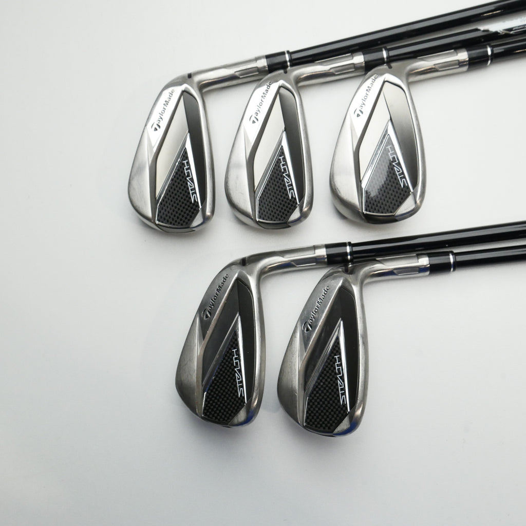 Used TaylorMade Stealth Iron Set / 6 - PW / Regular Flex