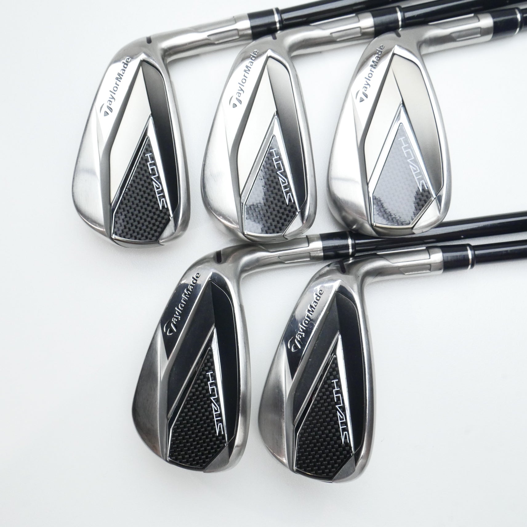 Used TaylorMade Stealth Iron Set / 6 - PW / Regular Flex