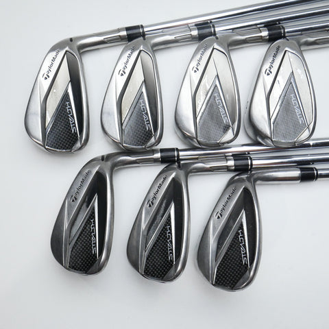Used TaylorMade Stealth Iron Set / 6 - SW + AW / Regular Flex