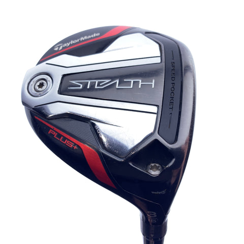 Used TaylorMade Stealth Plus 3 Fairway Wood / 15 Degrees / Stiff Flex