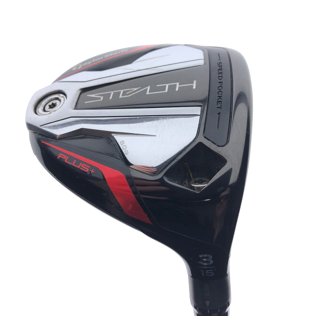 Used TaylorMade Stealth Plus 3 Fairway Wood / 15 Degrees / Stiff Flex