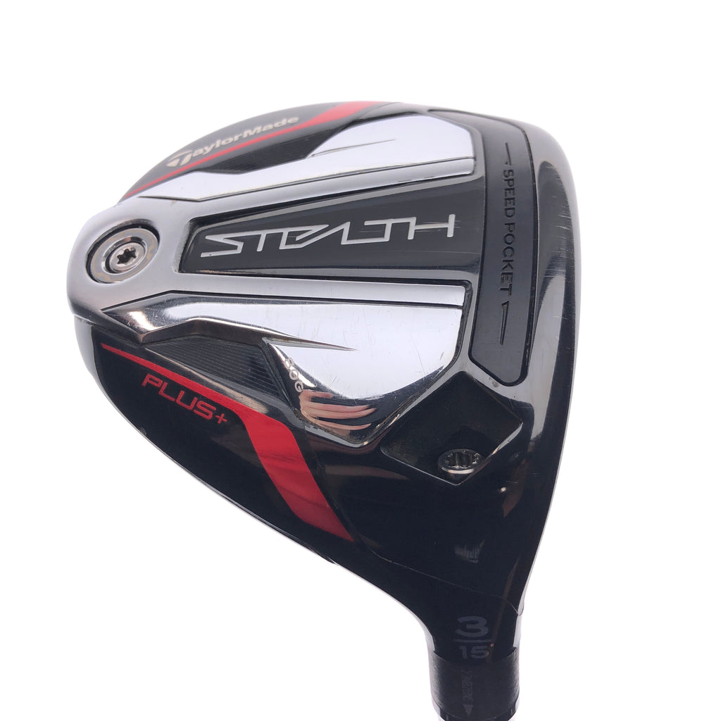 Used TaylorMade Stealth Plus 3 Fairway Wood / 15 Degrees / Stiff Flex
