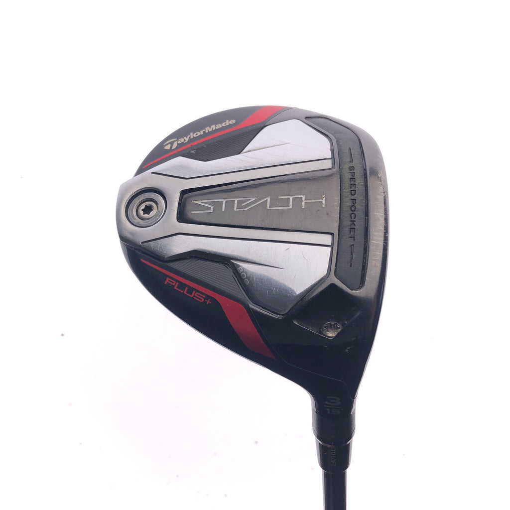 Used TaylorMade Stealth Plus 3 Fairway Wood / 15 Degrees / Stiff Flex
