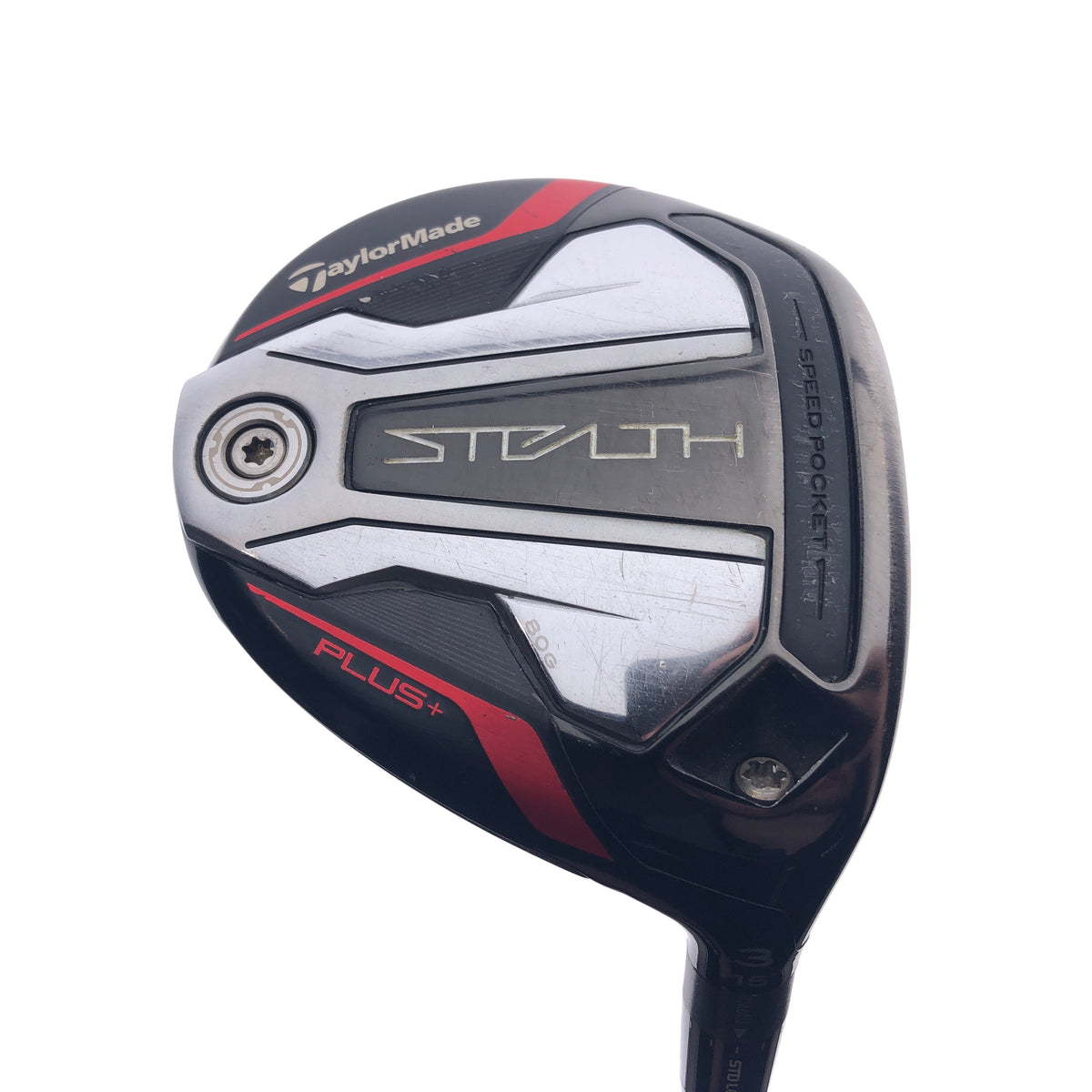Used TaylorMade Stealth Plus 3 Fairway Wood / 15 Degrees / TX Flex